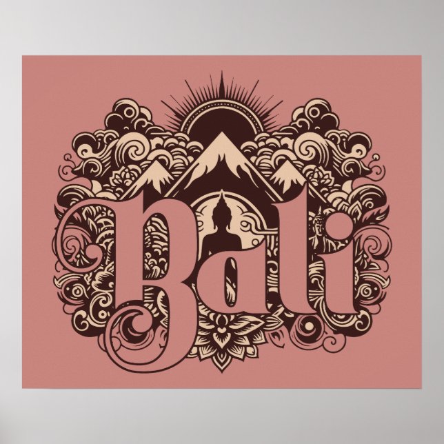 Poster Bali (Frente)