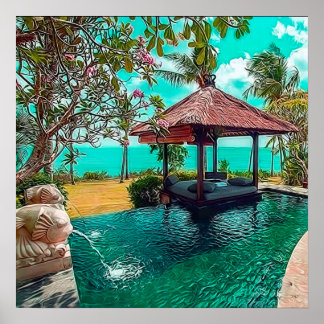 Pôster Bali, Indonésia