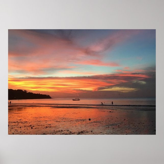 Poster Bali Sunset (Frente)