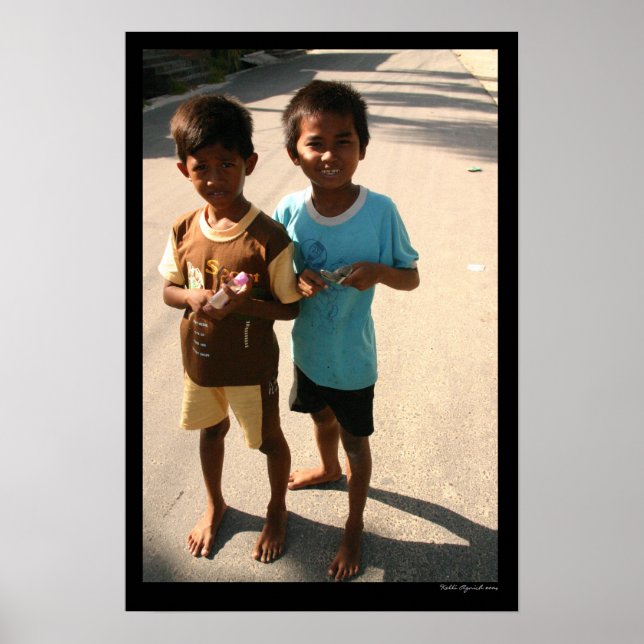 Pôster Balinese Boys (Frente)