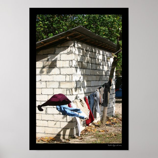 Poster Balinese Laundry (Frente)