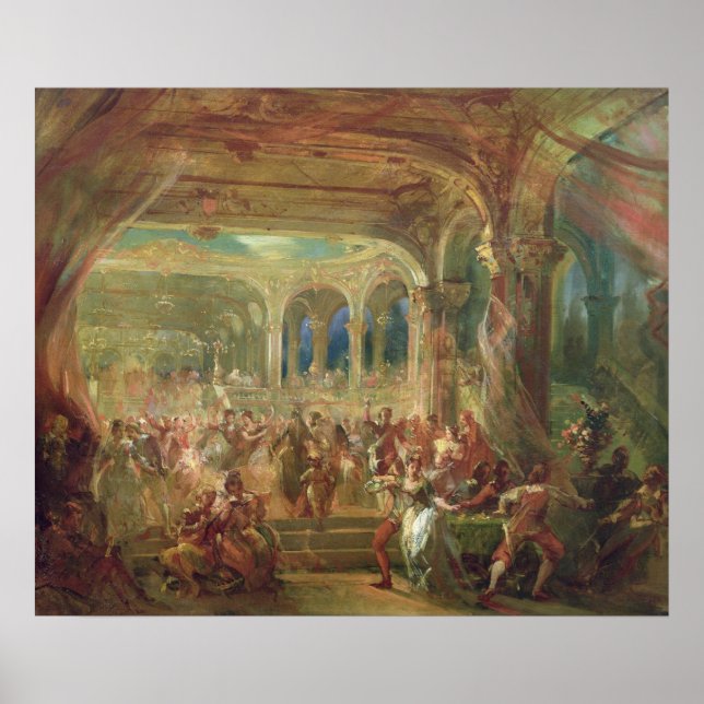 Pôster Ball at the Opera de Paris (Frente)