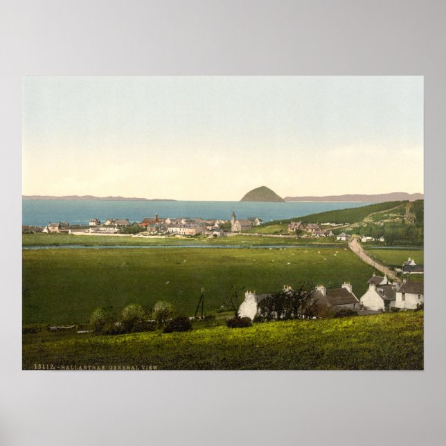 Pôster Ballantrae, Ayr, Escócia (Frente)