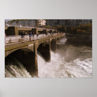 Poster Ballard Locks - Seattle, WA