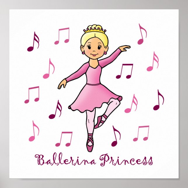Poster Ballerina Princess (Frente)