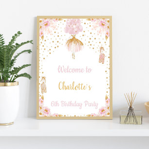 Poster Ballerina - Sinal de boas-vindas, Ballerina - Sina