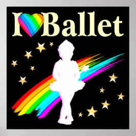 POSTER BALLERINA SONHOS SE TORNA VERDADEIRO