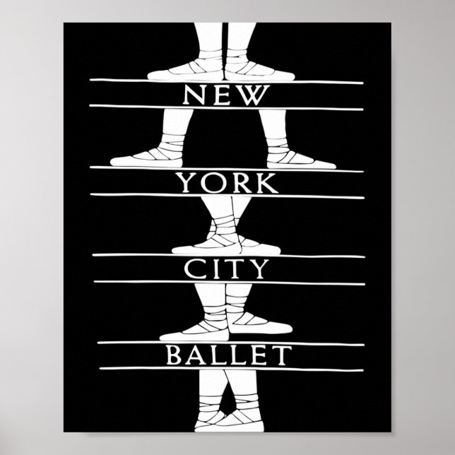 Poster Ballet da Cidade de Nova York Clic _1 (Frente)