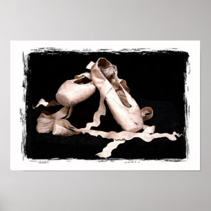 Poster Ballet Shoes Print
