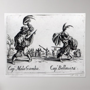 Pôster Balli de Sfessania, c.1622