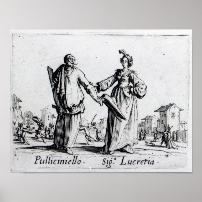 Pôster Balli de Sfessania, c.1622 2 (Frente)