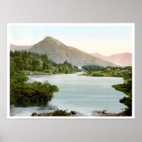 Ballinahpolegadas Co. Galway c1895, Vintage Irland