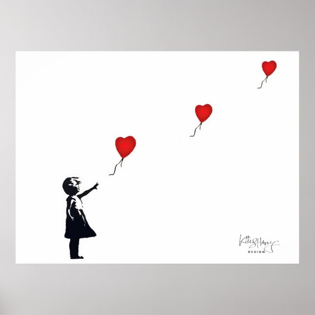 Poster Balloon Girl (Frente)