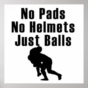 Pôster Balls Rugby