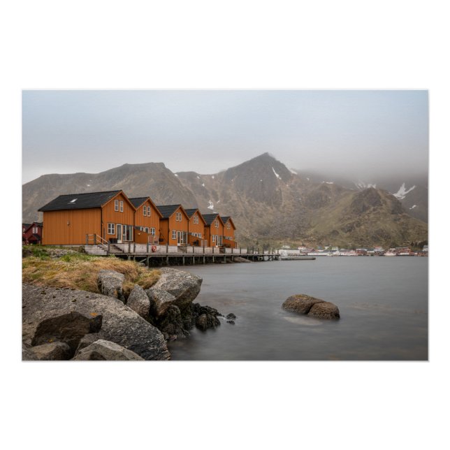 Pôster Ballstad Lofoten (Frente)