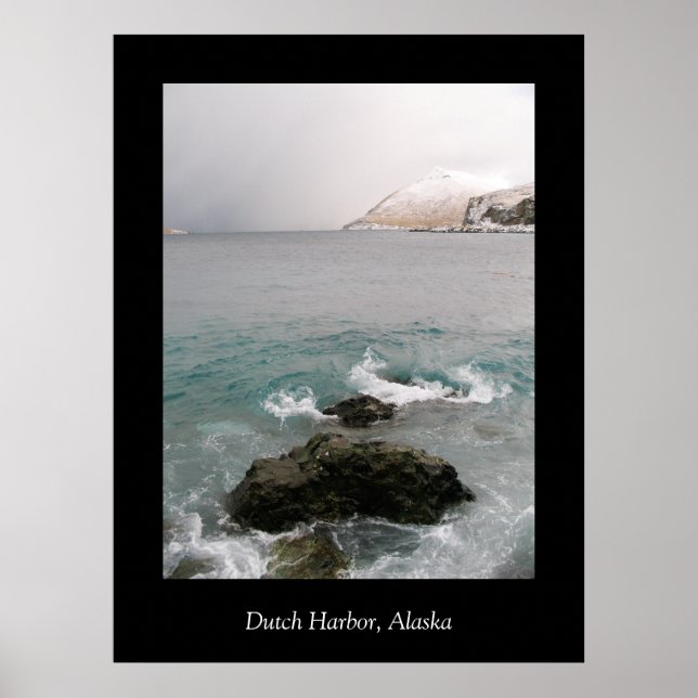 Poster Ballyhoo Whirlpool, Porto Neerlandês, Alasca (Frente)