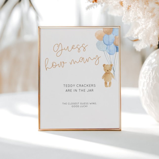 Poster Balões Azuis Sugem Quantos (Criador carregado)