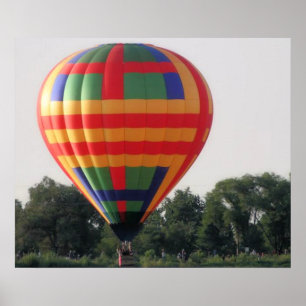 Poster Balões Coloridos no Festival Voo do Colorado