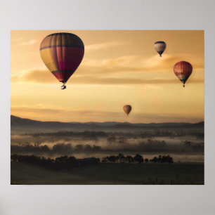 Poster Balões de Ar Quente Majestosos