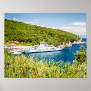 Pôster Balsa JADROLINIJA, Croatia