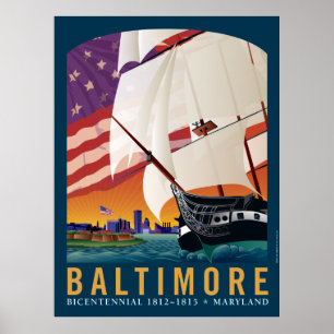 Poster Baltimore: By the Dawn's Early Light