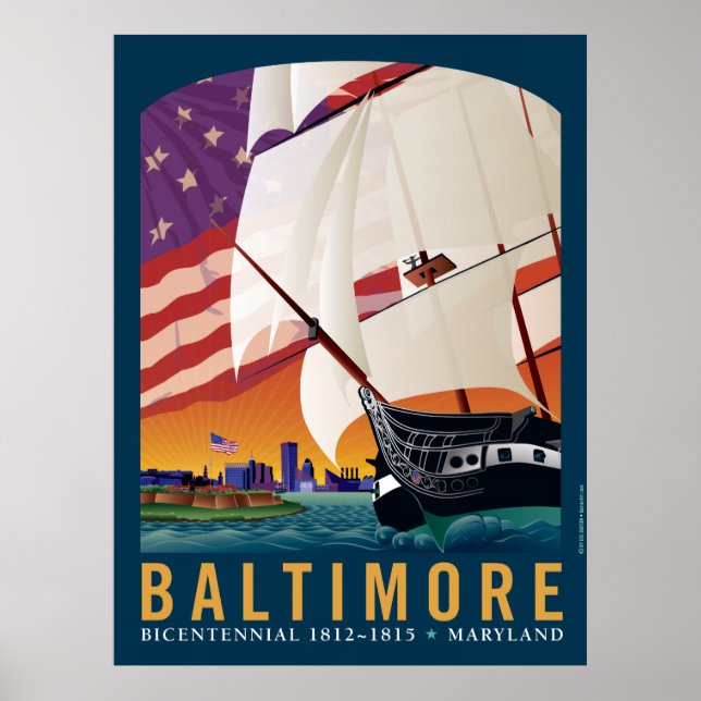 Poster Baltimore: By the Dawn's Early Light (Frente)