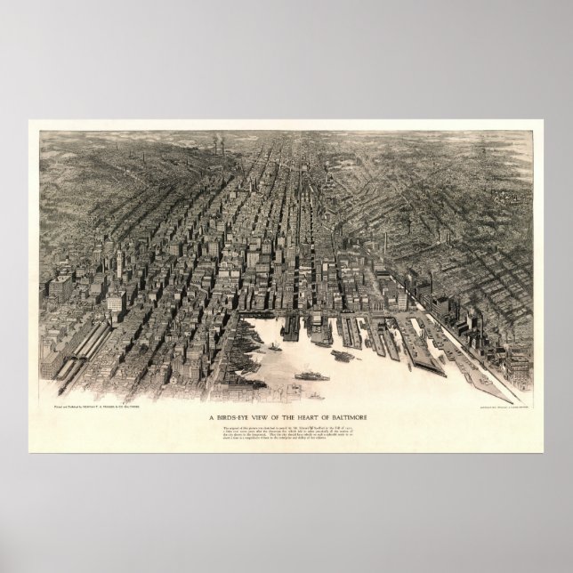 Pôster Baltimore (Spofford) - QUALIDADE MÉDIA, ver nota (Frente)