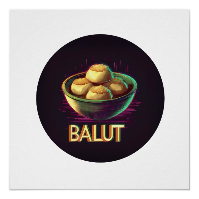 Pôster Balut: Uma Delicacia Filipina (Frente)