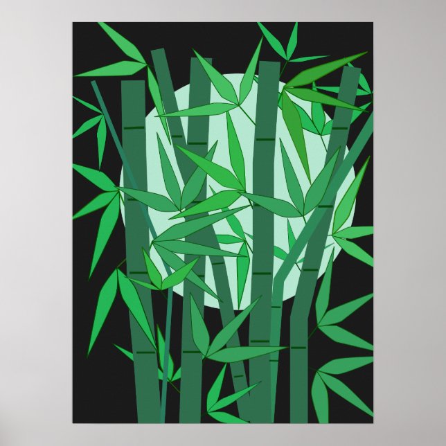 Poster Bamboo Moon (Frente)