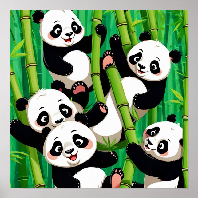 Poster Bamboo Panda (Frente)