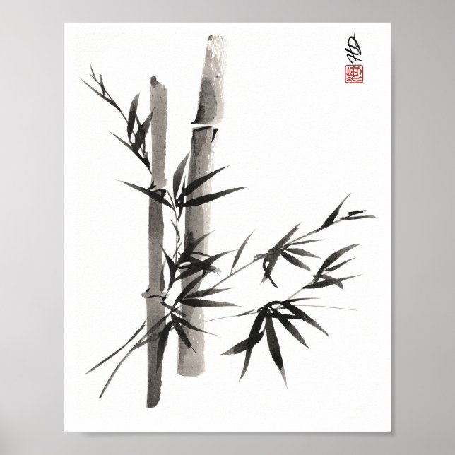 Poster Bambu Gêmeo (Frente)