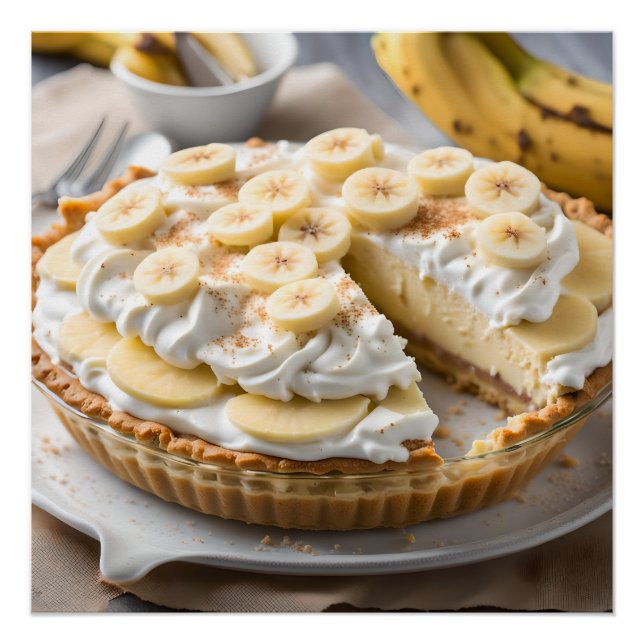 Pôster Banana Cream Pie (Frente)