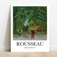 Banana Harvest por Henri Rousseau