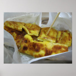 Pôster Banana Hotcake [Roti Kluai Khai] Thai Street Food