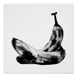Pôster Bananas Apaixonadas Bela Diversão Legal Única