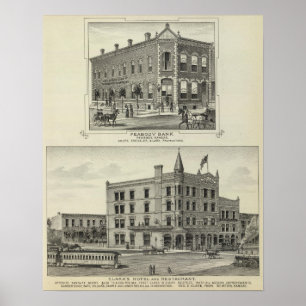 Pôster Banco de Peabody, Kansas