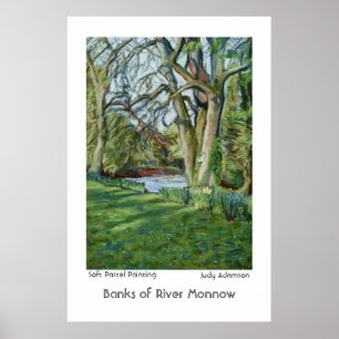 Poster Banco do rio Monnow, Allt yr Ynys: Poster/Impressã