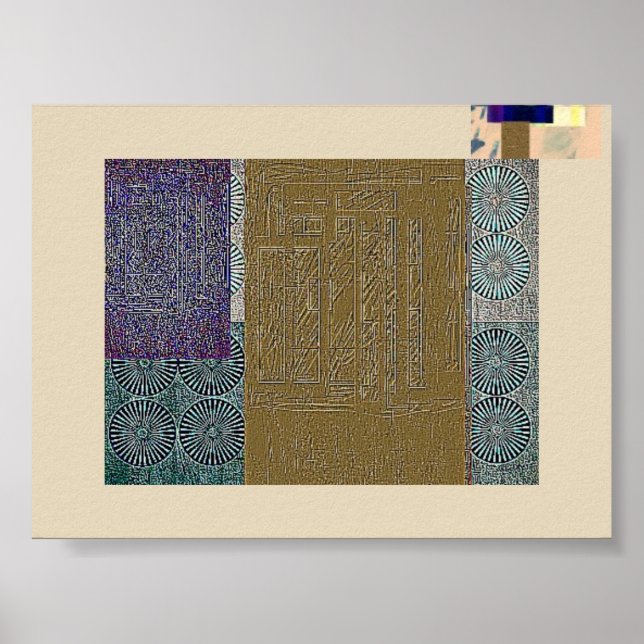 Poster banco Dourado (Frente)