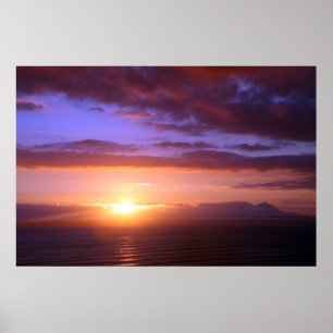 PÔSTER BANCO SUNSET