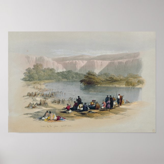 Pôster Bancos da Jordânia (Frente)