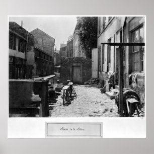 Poster Bancos do Bievre, Paris, 1858-78