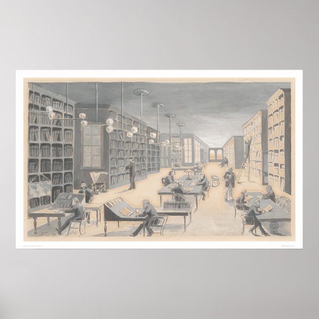 Pôster Bancroft Building, 721 Market Street, SF (1418) (Frente)