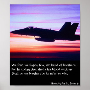 Poster Band of Brothers - F-18