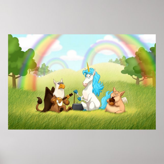 Pôster Banda de Jug mitológica (Frente)