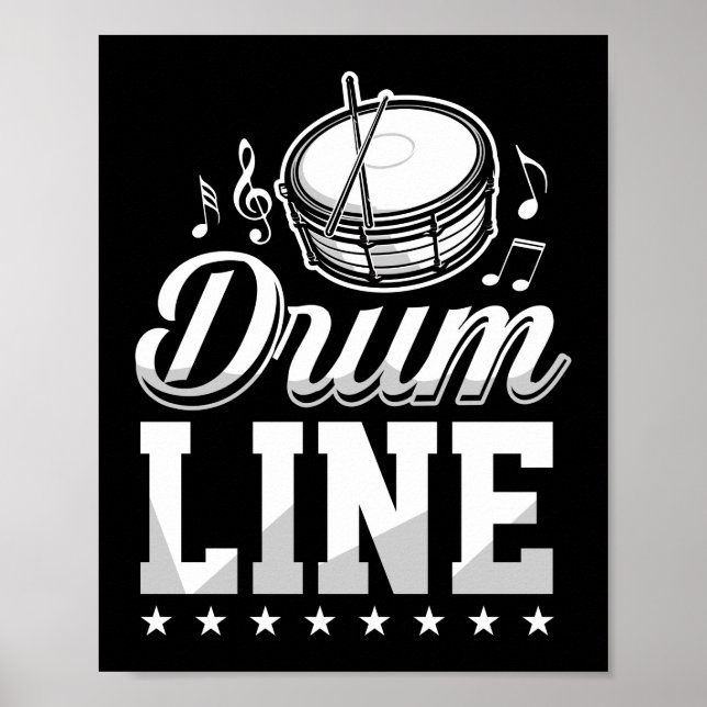 Poster Banda de Marcha de Drumline (Frente)