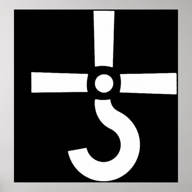 Poster banda do logótipo cult 90art (Frente)