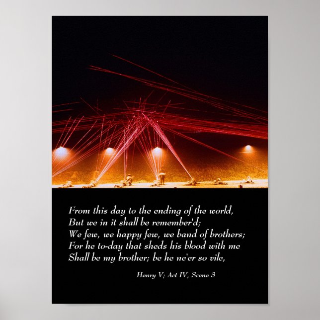 Pôster Banda dos Irmãos - Exército (Frente)