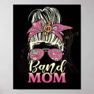 Poster Banda Mãe A Vida Mensageira Arma Orgulhosa Banda M