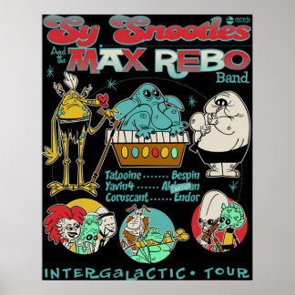 Poster Banda Max Rebo TSirt