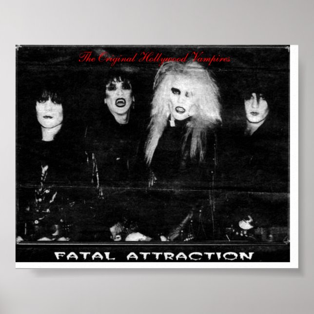 Pôster Banda, os Vampiros de Hollywood originais (Frente)